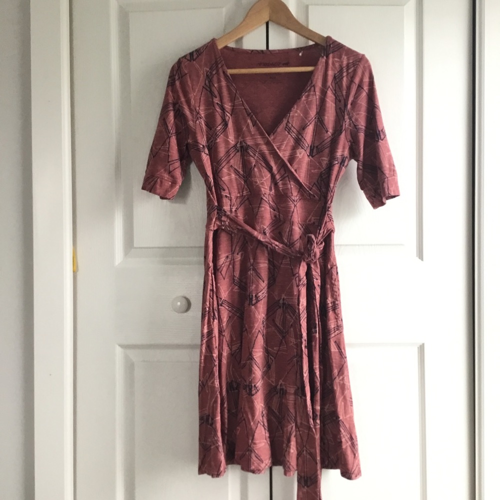 Toad&Co Cue Wrap Dress